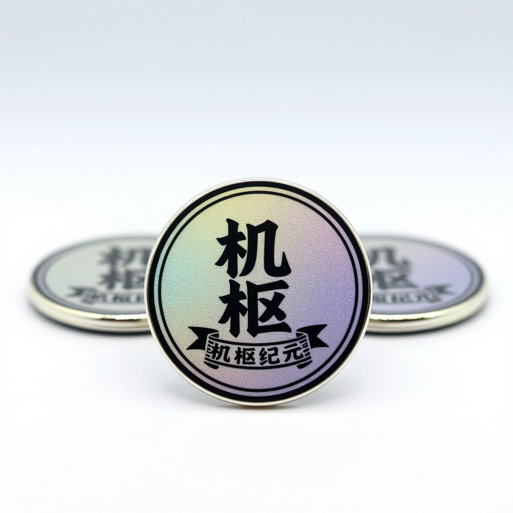 《机枢纪元》赤霄 镭射工艺徽章 单只