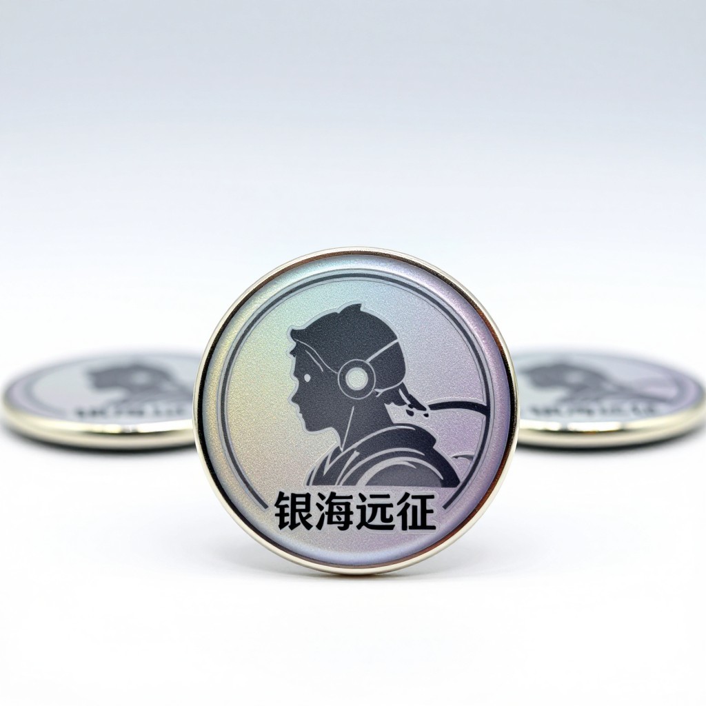 《银海远征》破晓 镭射徽章全套 拆卖